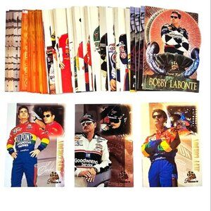 NASCAR Trading Card Collection Lot Press Pass Premium 1997 46 Cards Base Inserts